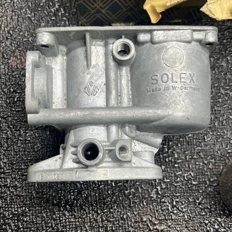 NOS Vw Käfer Solex 28 PCI 30hp 36hp 大众椭圆形 111129201c 德语 — 第 3/4 张图片