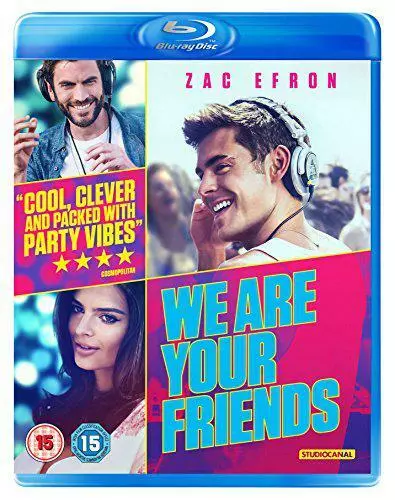 We Are Your Friends Blu ray 2015 New DVD FREE FAST