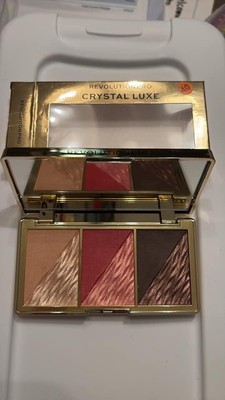 Revolution Pro Crystal Luxe Face Palette ''Berry Flush'' Highlighter/Blush/Bronzer