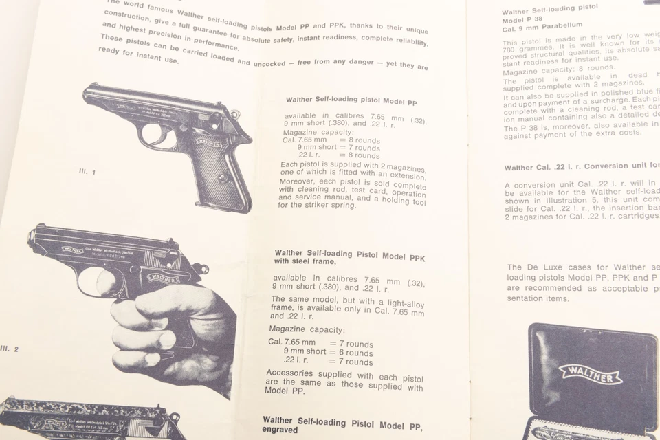 Walther Arms Catalog Price List 1966 - Image 3 of 4