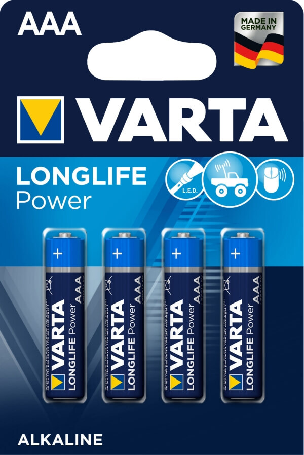 Varta Longlife Power Micro/aaa 4er Pack