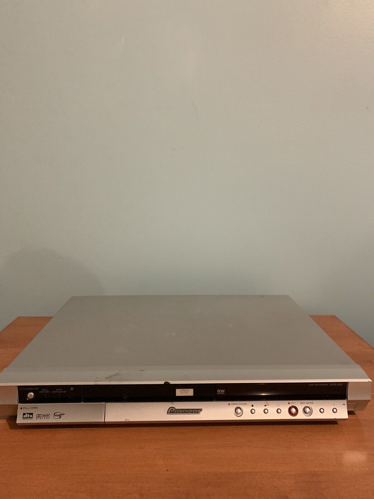 Pioneer DVR-220-S Progressive Scan DVD Player & Recorder TESTED