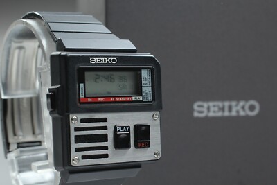 Rare *Near MINT* SEIKO Voice Note M516-4000 1983 GHOSTBUSTERS