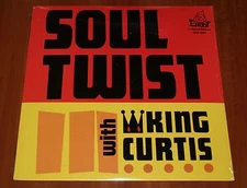 SOUL TWIST WITH KING KURTIS LP HEAVY VINYL *RARE* ENJOY RECORDS USA PRESS New