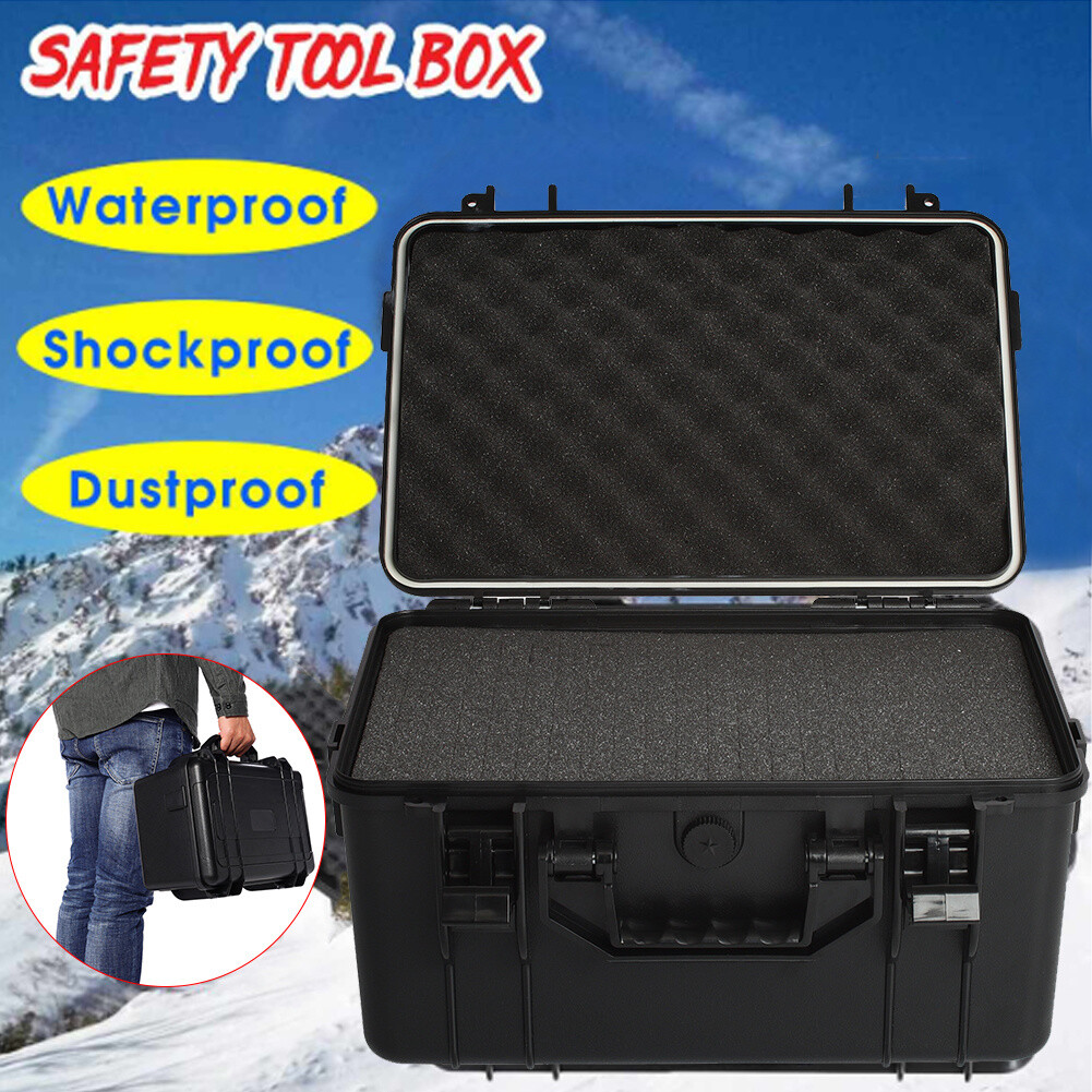 Large Flight Carry Case Foam Tool Camera Secure Storage Carry Boxes