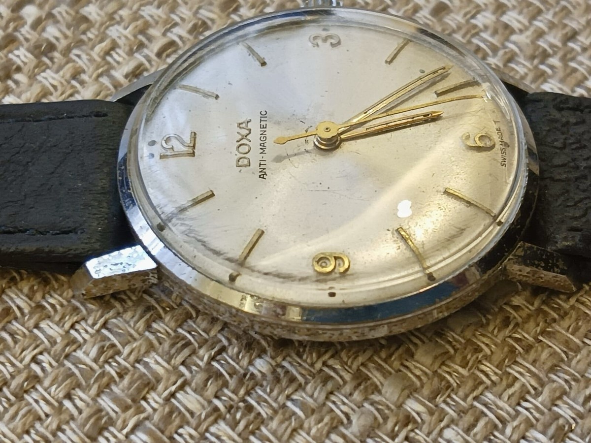 ✓ DOXA - Mechanical (Hand-Winding) SWISS Watch -RARE VINTAGE