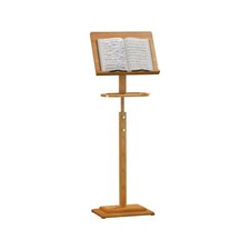 Music Stand for Sheet Music with Tray,Bamboo Portable Music Stands Holder fol...