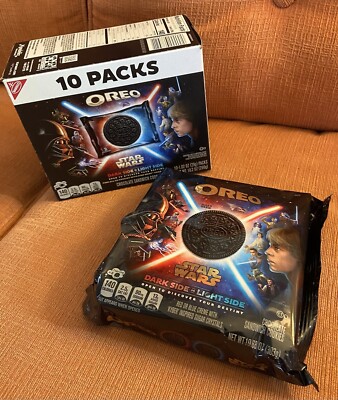 Star Wars OREO Limited  Edition Bundle-Packs SEALED NEW Blue Light Side