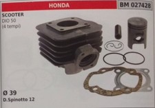 Cylindre Et Piston Complet Scooter Moto Honda Dio 50cc 4T Ø 39
