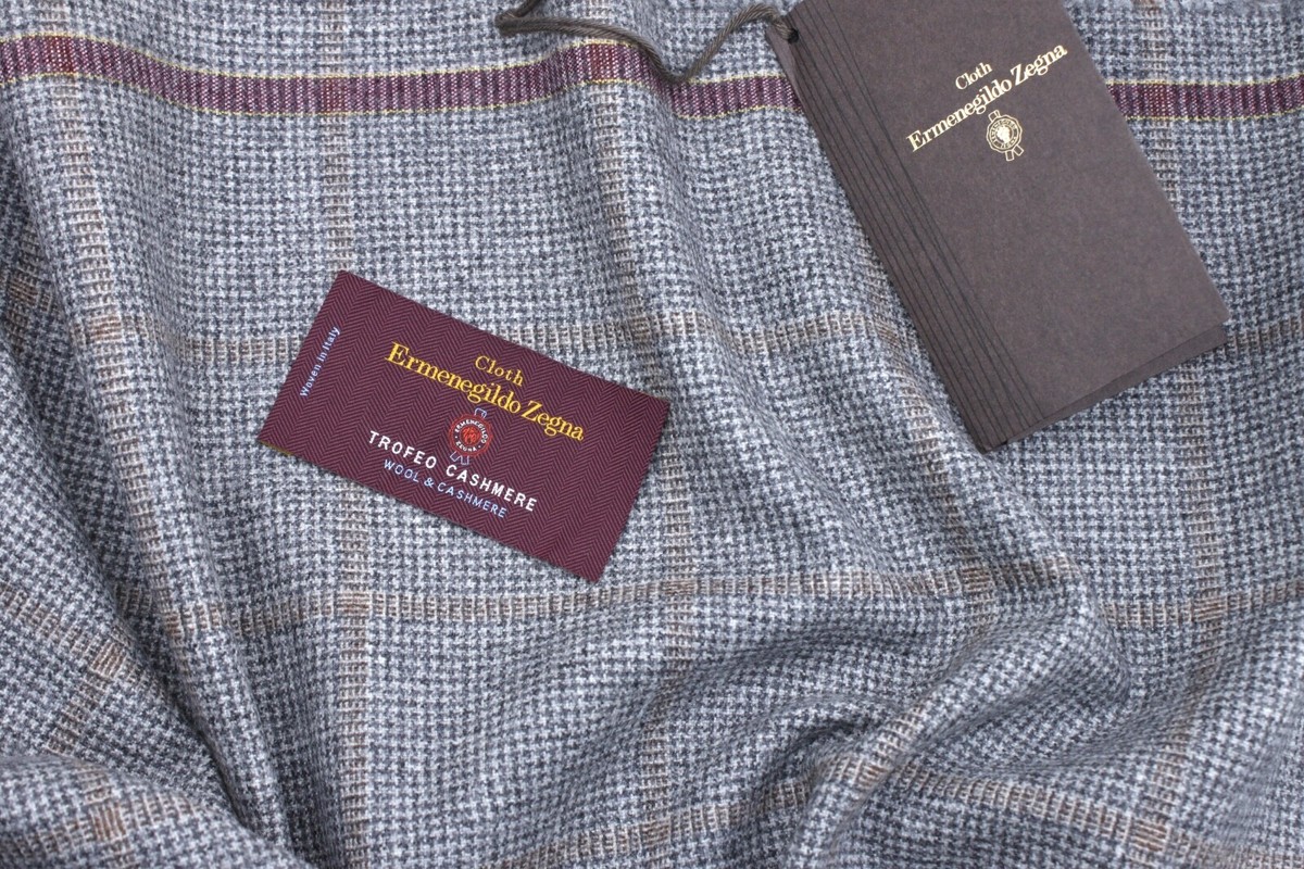 Ermenegildo Zegna Trofeo wool & cashmere jacket/blazer fabric | eBay