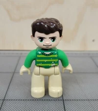 DUPLO LEGO SANDMAN Minifigure Marvel Spider-man Hulk Adventure 10876 Villan