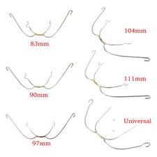 Dental Orthodontic Extraoral Face Bow with Cuspid Hook 6 Sizes Ortho 1-10Pcs