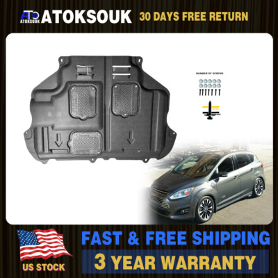 Auto Under Engine Guards Fit For 2013-2018 Ford C-Max Splash Guand Mud Flaps