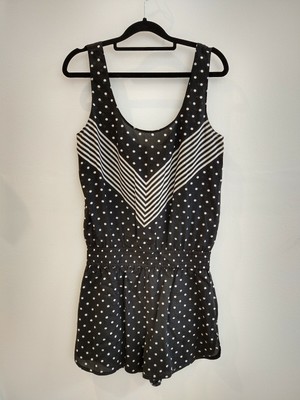 m and s polka dot jumpsuit