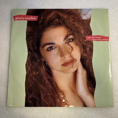 GLORIA ESTEFAN OYE MI CANTO (Hear My Voice) 1989 Remixes 12'' UK 655287 6 VG+