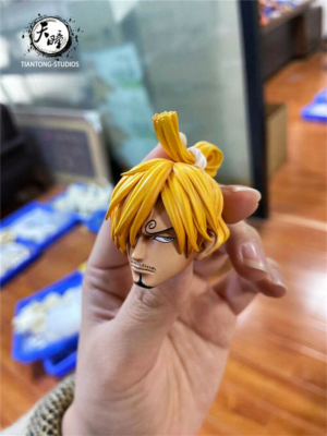 One Piece Vinsmoke Sanji Resin Tiantong Studio with lights