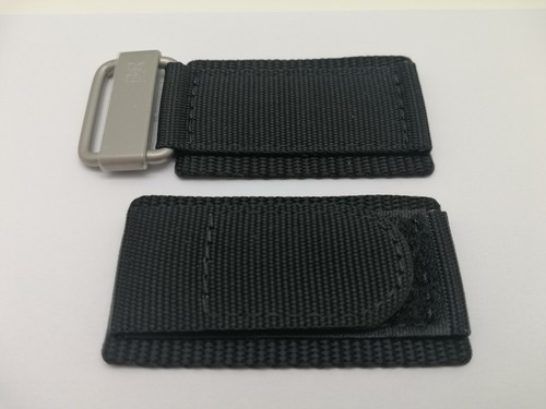 ROSS 24 MM LUG SIZE BLACK NYLON STRAP 