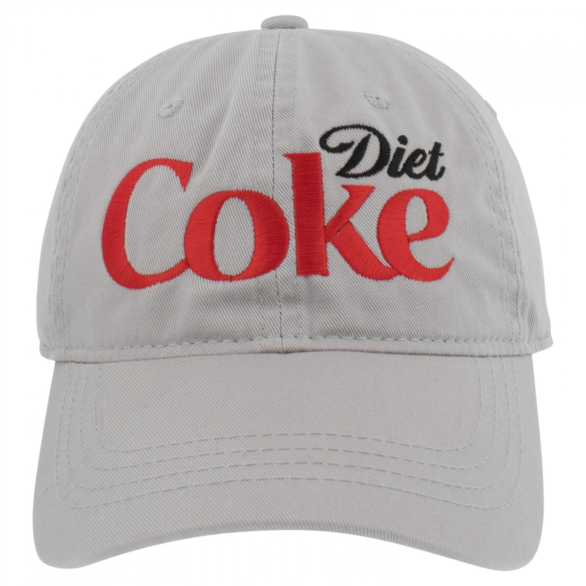 Diet Coke Official Logo White Hat OS NWT Diet Coke Hat White Red Adjustable Cap Embroidered Logo Coca  main image 4