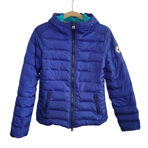 Hooded Zip-Up Puffer Coat 