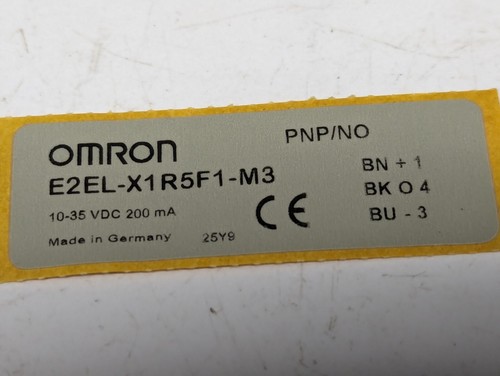 New Omron Inductive Stainless Steel Proximity Sensor, E2EL-X1R5F1-M3 - Picture 3 of 5