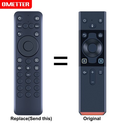Replacement Remote Control For Telly Free TV 4K HDR Smart TVs without Voice