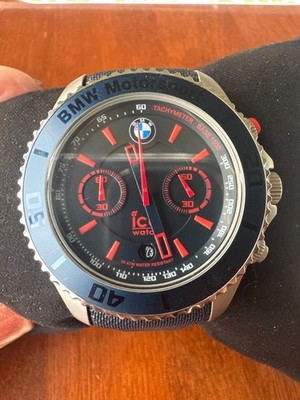 ICE BMW Motorsport Chronograph Watch BM.CH.BRD.B.L.14 100M 44mm Tachymeter