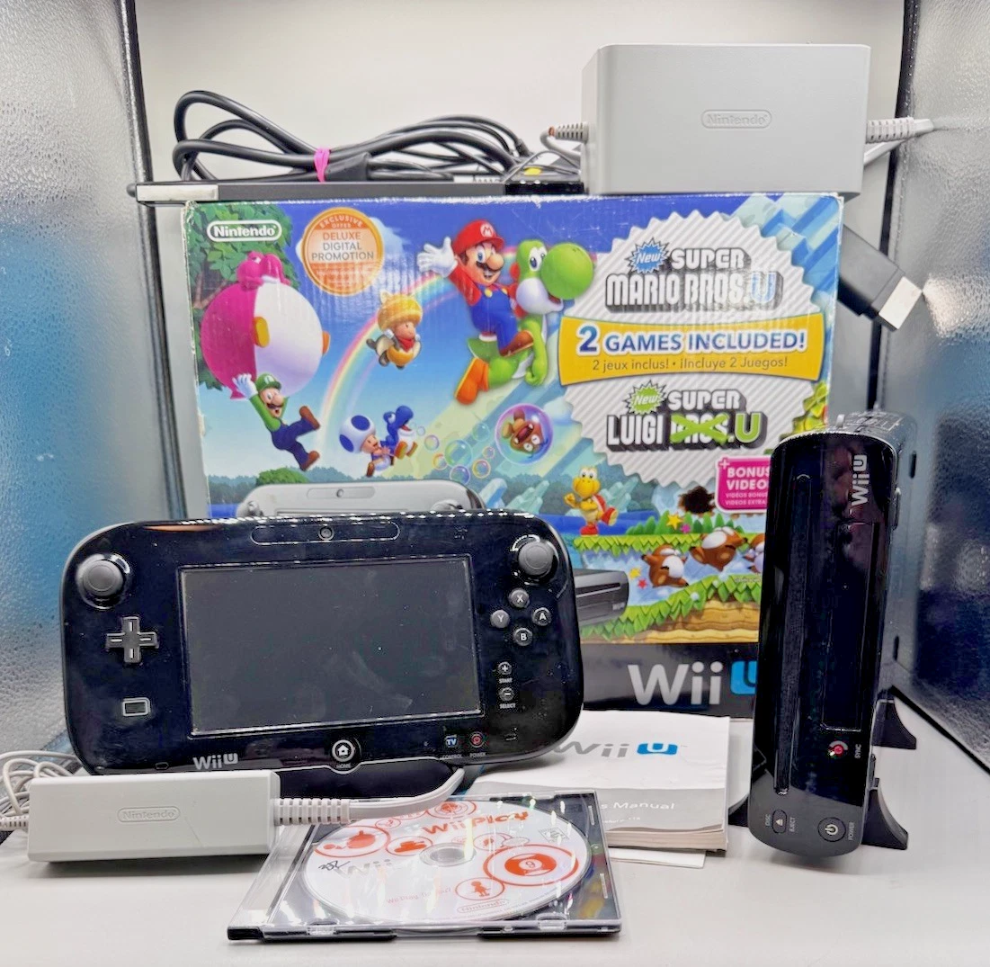 Nintendo Wii U - Deluxe Home Video Game Consoles for sale | eBay