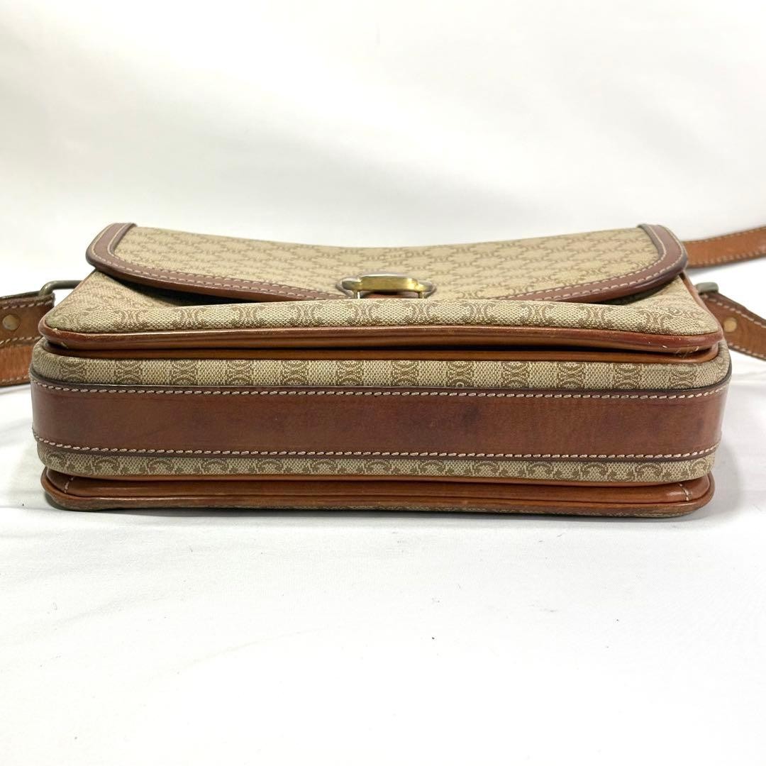 Rare Popular CELINE Macadam Pattern Shoulder Bag … - image 6