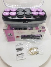 Conair Extreme Heat Jumbo Super Hairsetter Set of 12 Hot Rollers Curlers  Clips