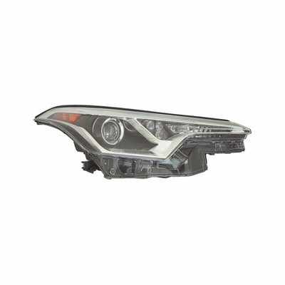 For Toyota C-HR Headlight Assembly 2018 2019 Passenger Side CAPA For TO2519193
