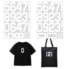 3 Inch 3sets 1-10 Number Iron On Heat Transfer Fabric Vinyl DIY for Sport Jer...