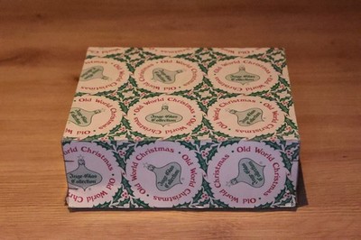 Inge-Glas Collection - Old World Christmas - 2er-Fach *** Vintage Leerkarton RAR