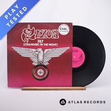 Saxon 747 (Strangers In The Night) 12" Single Vinyl Record - VG+/VG+
