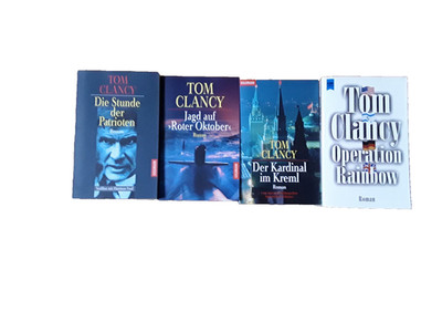 Tom Clancy - 4 Bände - Thriller - Paperback - Heyne - Goldmann