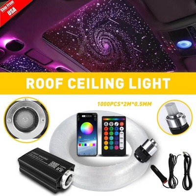 Fiber Optic Car Home Headliner Star Light Kit Roof Twinkle Ceiling Light 1K-6KPC