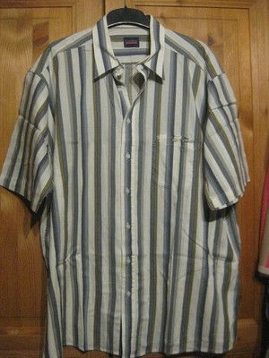 CASA MODA SPORTS Herrenhemd Gr.XXL 45/46 gestreift getragen/gepflegt sportlich