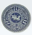 Spode Blue Room Collection Traditions Series England 10.5" Greek Dinner Plate
