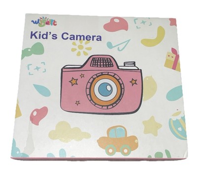 Children's Digital Camera Pink  Cover Ages 3+ New