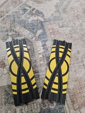 2 Life-Like Racing NASCAR Slot Car 593110 Cross Over Track 9" Criss Lane Race