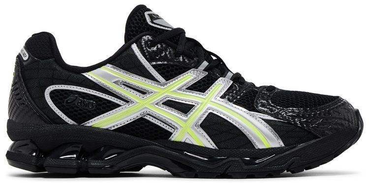 靴 KITH ASICS GEL-NIMBUS 10.1 US8 Kith x ASICS Gel Nimbus 10.1 Black Pure Silver for Sale