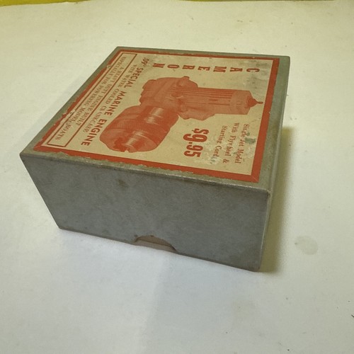 Vintage Cameron .09 Special Marine Engine W/ Box, Instructions, Sealed Contents - Bild 17 von 20