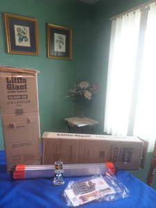 LITTLE GIANT CLIMB ON LEG LEVELER 12106 LOT OF 2