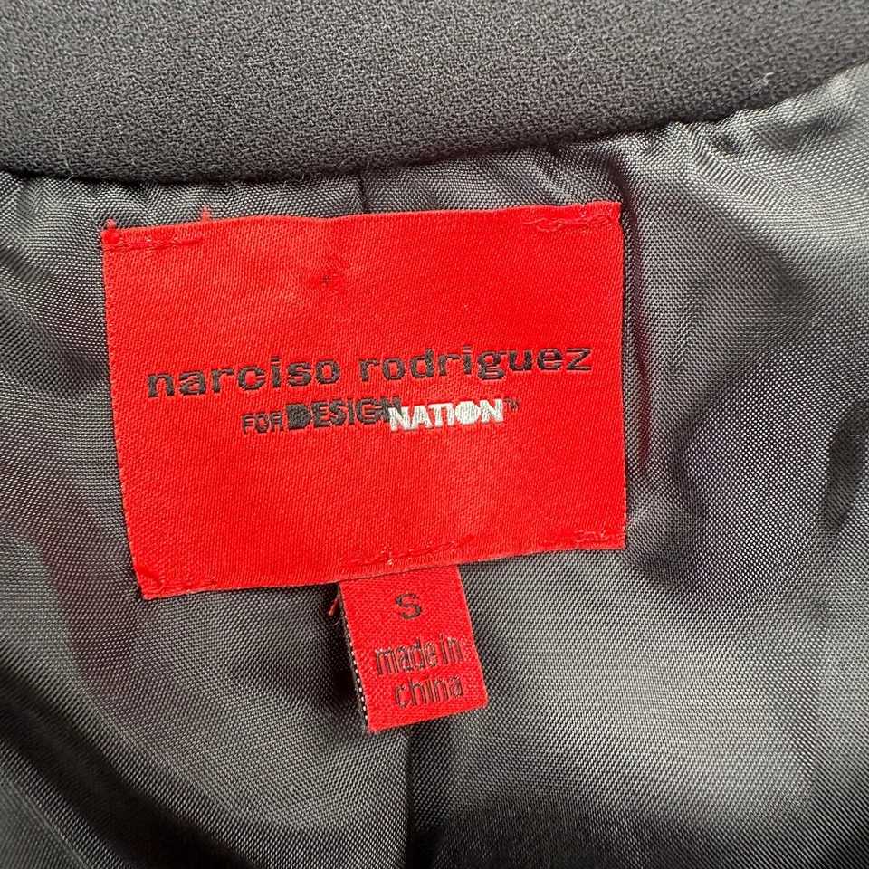 Chaqueta de mujer Narciso Rodriguez Design Nation talla S mezcla de lana tweed blazer Foto 3 de 4