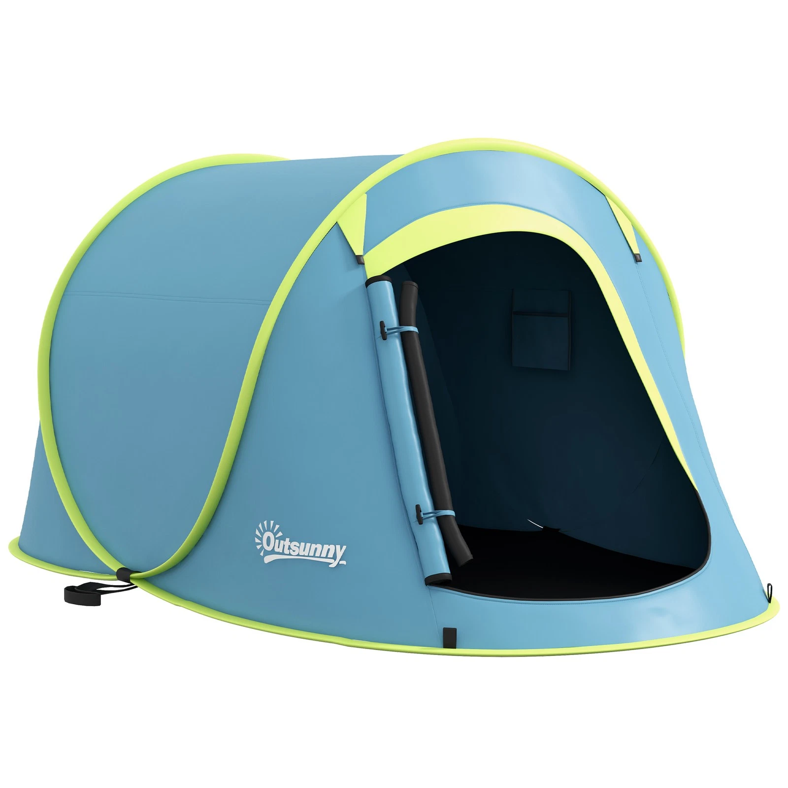 Outsunny Pop up Camping Tent for 2 Man, 2000mm Waterproof with Carry Bag, Blue
Opens in a new window