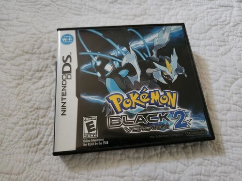Pokemon Black Version 2 Nintendo DS 2012 Complete Game in Box