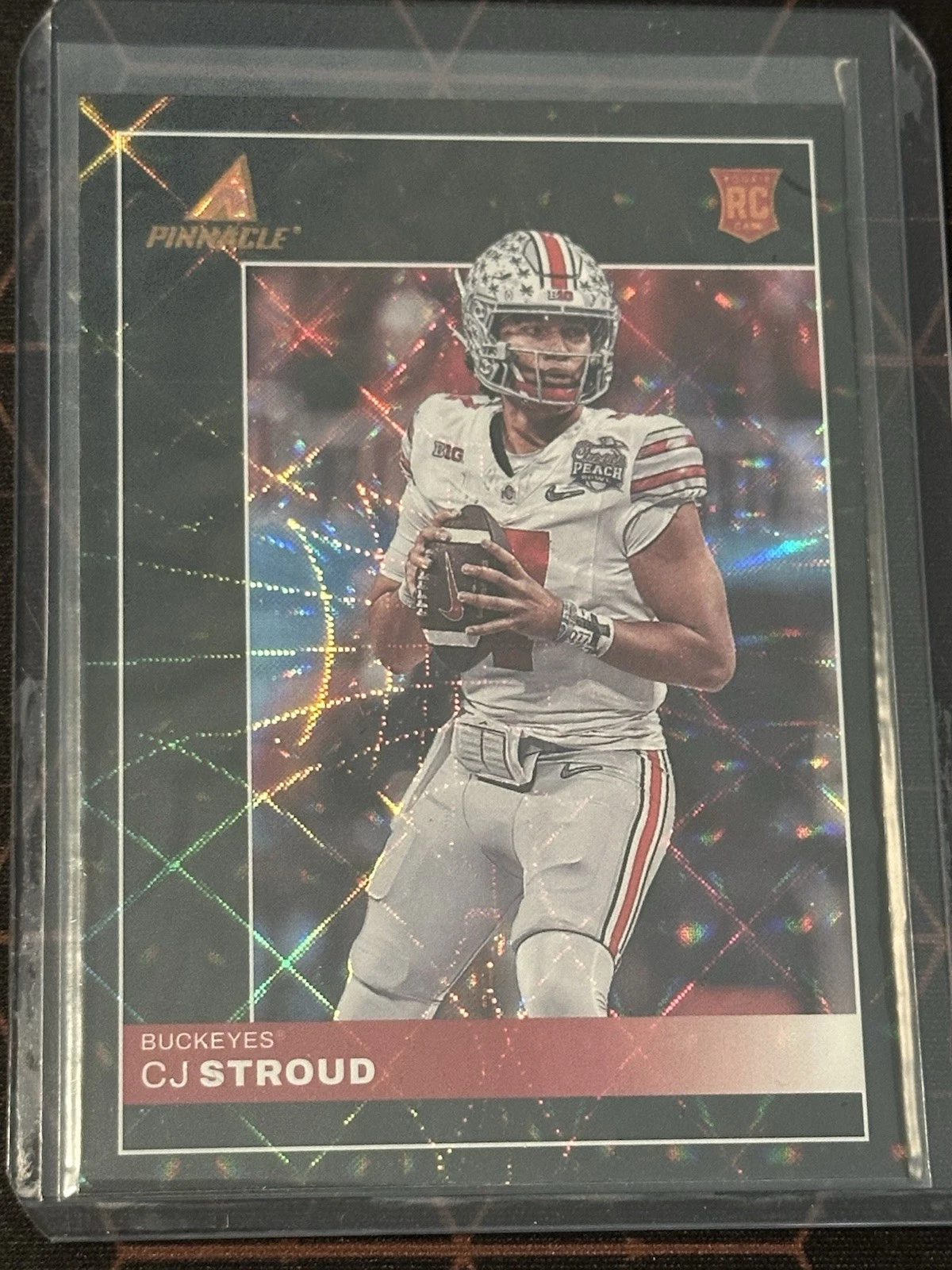 CJ Stroud Panini Chronicles Draft Picks Pinnacle #2 Orange