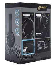 Unlocked Wired Gaming Headset w/ Mic  PC Adapter Black Comfort Cushions