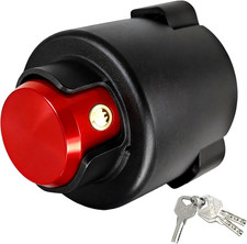 Upgraded Trailer Hitch Locks Fits 2-5/16 Inch Coupler, Heavy Duty Trailer Lock,