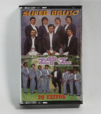 Super Brujo / El Grupo Zaaz - Cassette Tape - 20 Exitos - Latin Cumbia Tex Mex