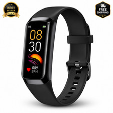 Smart Watch Fitness Tracker Heart Rate Sleep Monitor Waterproof for Men Women